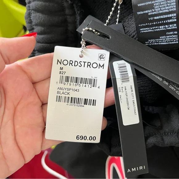 AMIRI City Zip-Pockets Straight-Leg Relaxed-Fit Cotton-Jersey Jogging Bottoms - Picture 12 of 12